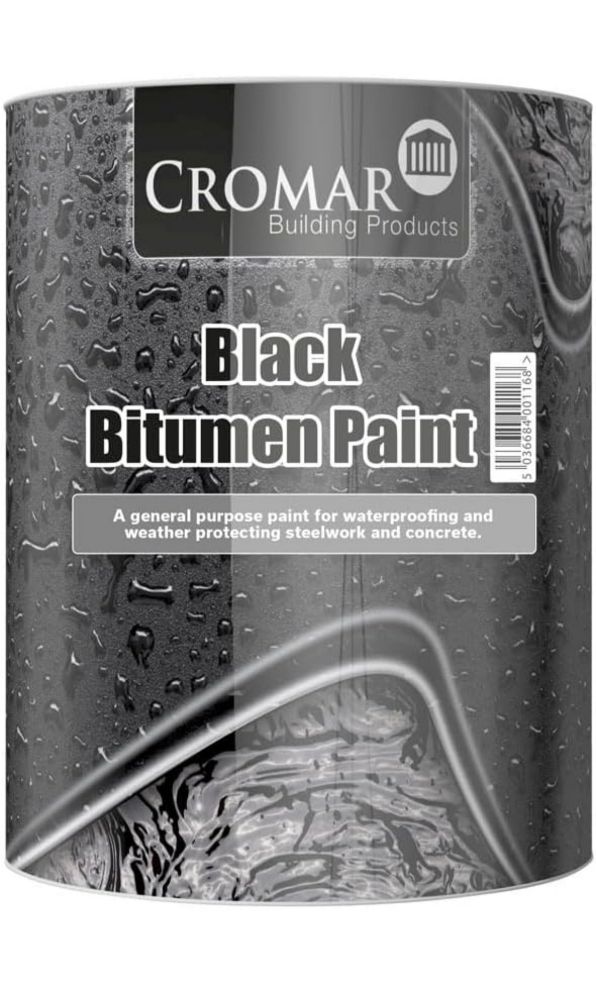 Cromar Bitumen Paint 1l