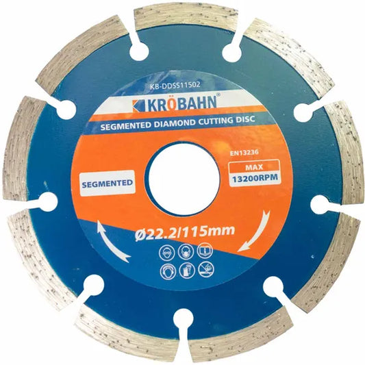 Krobahn 115mm Diamond Segmented Cutting Disc