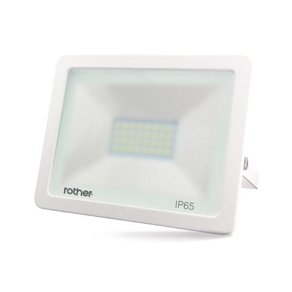Rother LED IP65 Slim Sensor Floodlight 20W 1700lm 6500K