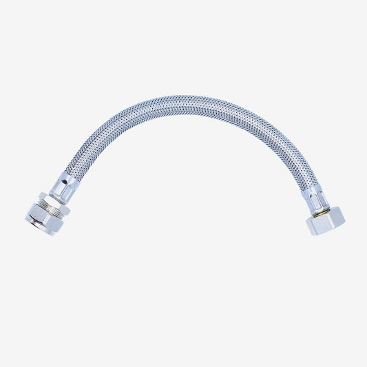 Flexible Tap Connector 1/2" x 15mm - 300mm Long