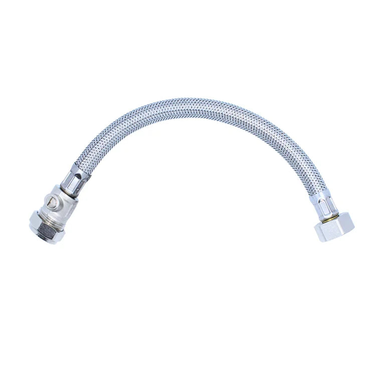 Flexible Tap Connector 1/2" x 15mm Isolator - 300mm Long