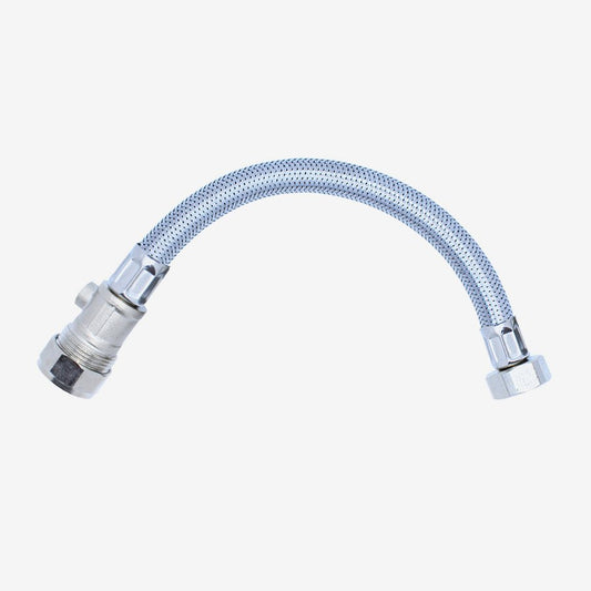 Flexible Tap Connector 3/4" x 22mm Isolator - 300mm Long