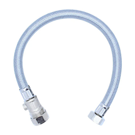 Flexible Tap Connector 3/4" x 22mm Isolator - 500mm Long