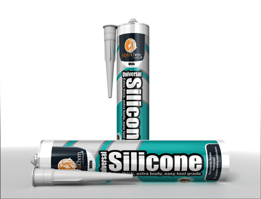 Alphachem Universal and Sanitary Silcone - Grey