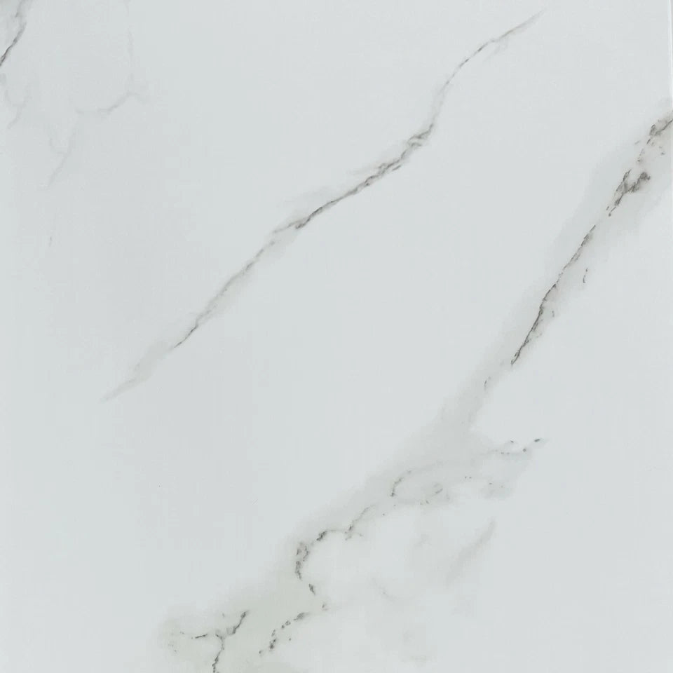 8mm Ceiling Panel Cladding 250 x 2700mm - White Marble