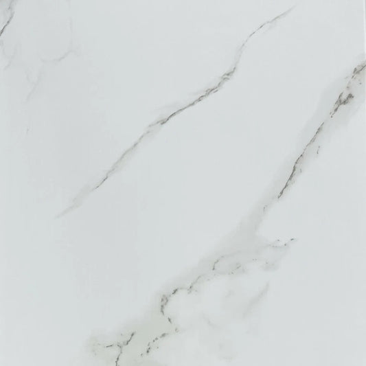 8mm Ceiling Panel Cladding 250 x 2700mm - White Marble